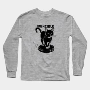 Cat and vacuum Long Sleeve T-Shirt